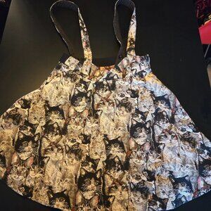 Punk Rave Skirt Cats